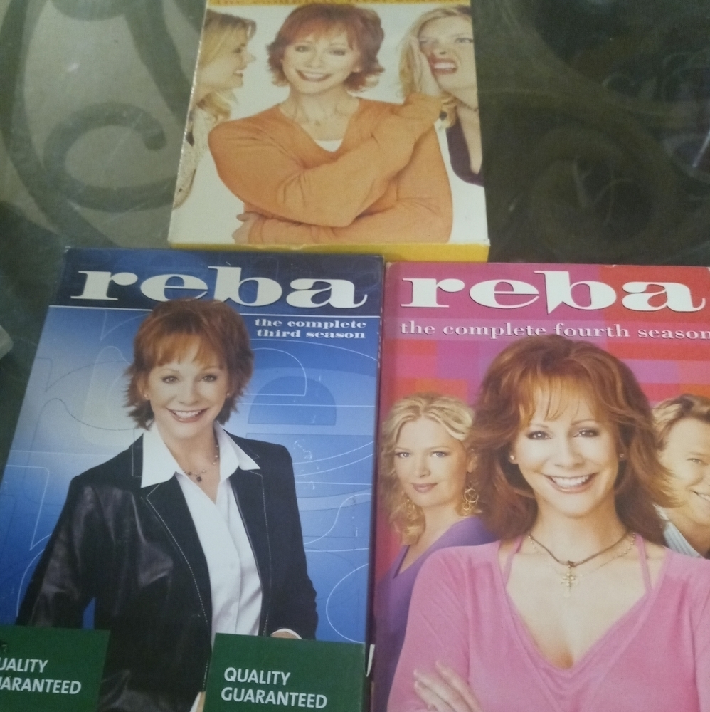 PREOWNED Reba seasons 1,3,4 dvds good condition